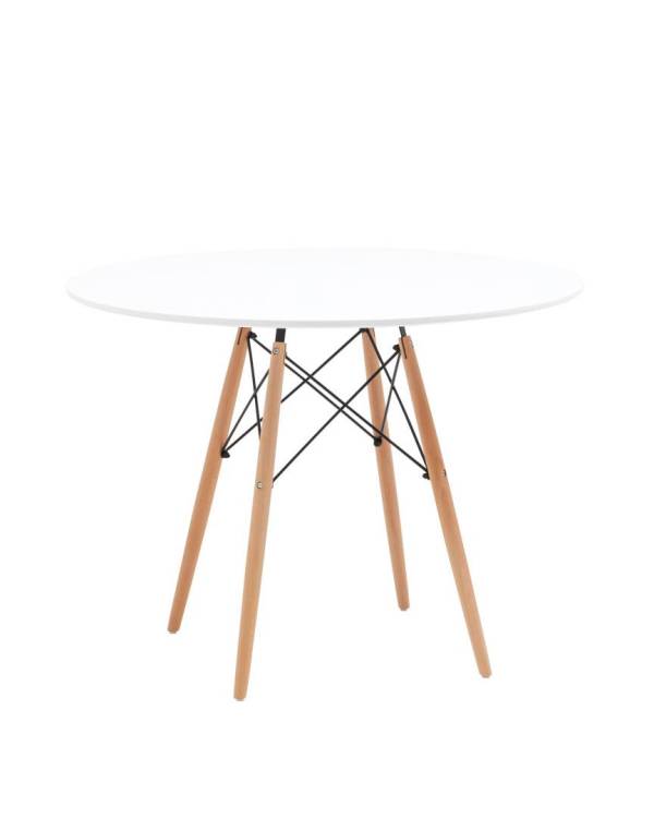Стол Stool Group Eames DSW New T001-100 белый 100x74x100