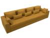 Прямой диван Лига Диванов Майами Long 126744 BRUT 10 желтый фото 5