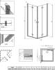 Душевой уголок Radaway Essenza New KDD-B 100х100 фото 8