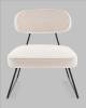 Кресло Stool Group Kate AV 336-F05b-9005 бежевый, букле фото 2
