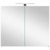 Зеркало-шкаф Orans 4023800W с LED подсветкой, белый глянец, 80x57x14