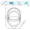 Кемпинговый светодиодный фонарь Gauss GF002 фото 3