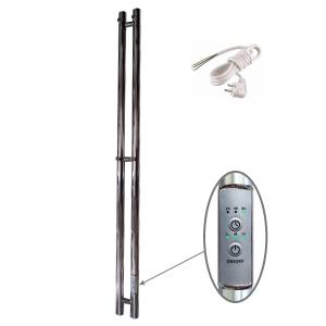 Полотенцесушитель электрический Маргроид Inaro Inaro-1206-025R 1200х60 правый, скр.монтаж, с крючками