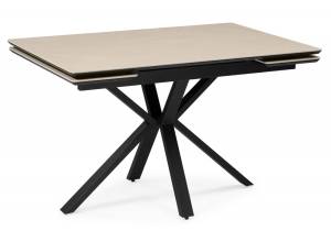 Керамический стол Notta Старлайт 665114 okara light yellow / черный