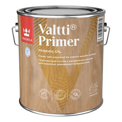 Грунтовочный антисептик Tikkivala Valtti Primer 2.7 л