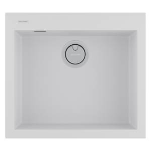 Мойка кухонная Paulmark Decoration 56 PM935650-WH Белый, 56x50