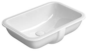 Раковина GSI Pura 724311 белый глянцевый, 55x38