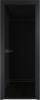 Межкомнатная дверь Profil Doors 4 AX цвет профиля Черный, стекло безопасное 6 мм черный триплекс 800x2000