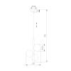 Подвесной светильник TK Lighting 5767 Estera фото 4