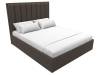 Интерьерная кровать Лига Диванов Афродита 123053 коричневый 160x200 фото 4