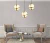 Подвесной светильник Lumina Deco Signia LDP 6833-250 WT+GD фото 3