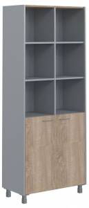 Стеллаж комбинированный Skyland Offix New 7001623, OHC 87.5, sk-07001623 Металлик