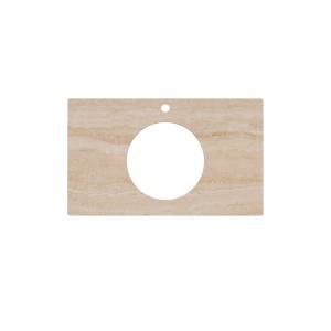 Столешница Kerama Marazzi Plaza PL5.SG560400R\80 для накладных раковин Риальто 80, песочное