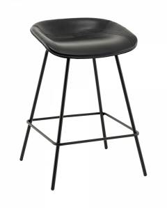 Стул полубарный Stool Group Фуриоса AV 461-Hbl-9005(PP) Черный