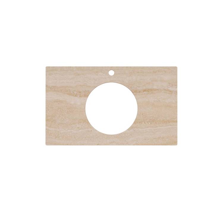 Столешница Kerama Marazzi Plaza PL5.SG560400R\80 для накладных раковин Риальто 80, песочное