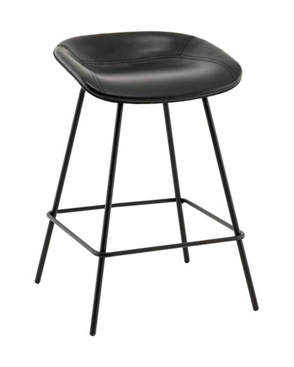 Стул полубарный Stool Group Фуриоса AV 461-Hbl-9005(PP) Черный