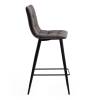 Стул полубарный Tetchair Chilly (mod. 7095пб ) 19657 темно-серый, черный фото 2