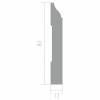 Плинтус Ultrawood Base 0001 i 200x1.2x8.3 фото 2