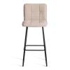 Стул барный Tetchair Bari 24907 бежевый, велюр фото 5