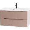 Тумба с раковиной BelBagno Marino 80 capucino lucido фото 3