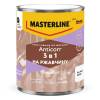 Грунт-эмаль по ржавчине 3 в 1 Masterline Anticorr глянцевая RAL9003 белый 0.75 л
