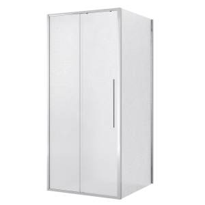 Душевой уголок Niagara Nova NG-65-11CH-CH80-34 профиль хром, стекло шиншилла, 110x80x195