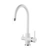 Смеситель для кухни Paulmark Essen Es213211-WH белый матовый фото 2