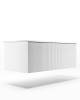 Тумба под раковину La Fenice Terra Bianco 100 белый матовый фото 3