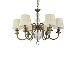 Подвесная люстра Newport California 3106/C black brass без абажуров