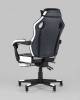 Кресло игровое Stool Group Virage BURGENDY YKC черное с белым фото 5