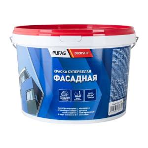 Краска фасадная Pufas Decoself ФК база D морозостойкая 10 л