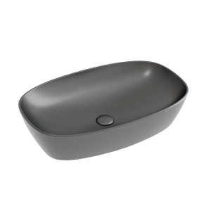 Раковина Ceramica Nova Element CN6049MDH темный антрацит матовый, 60x38