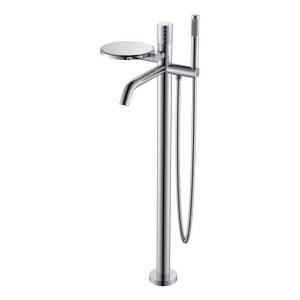 Смеситель для ванны Boheme Stick 129-CRCR Chrome Diamond Chrome напольный