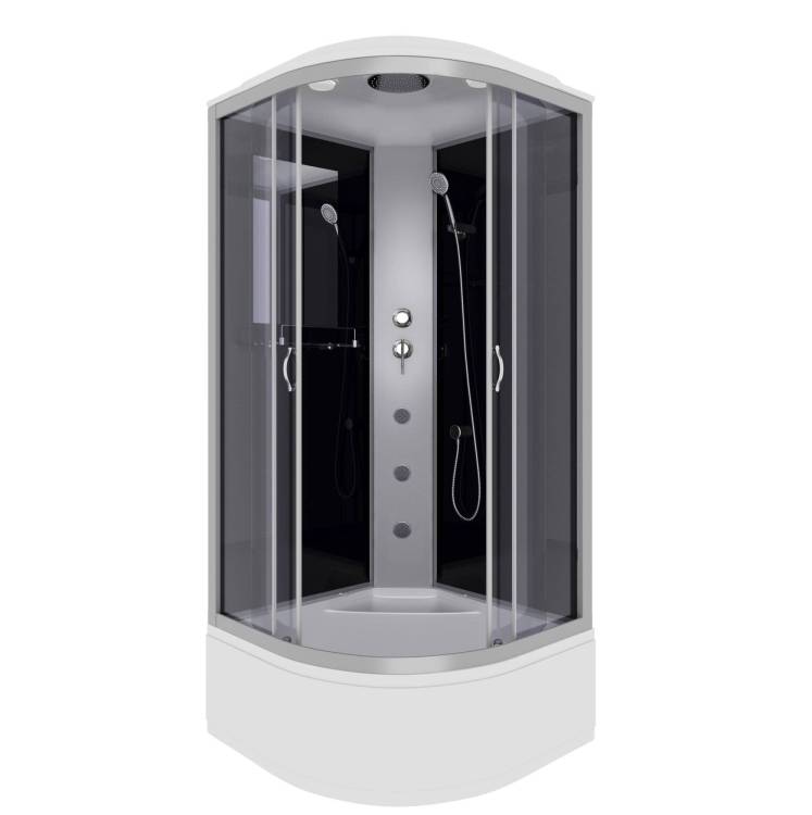 Душевая кабина Niagara Classic NG-2507-14G (800x800x2150) с высоким поддоном (40см)