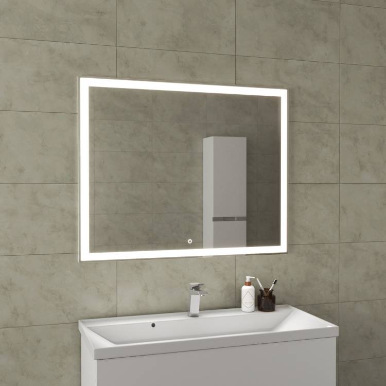 Зеркало Veneciana Allia 610015 с подсветкой, 80x100