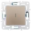 Выключатель 1-клавишный проходной IEK Skandy SK-V12-1-10-K98 песочный фото 4