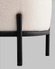 Пуф Stool Group Стоун vd-pf-stone-fl-milk Fluffy молочный, букле фото 6