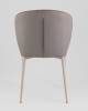 Набор из 2 стульев Stool Group Deia DC1151 S301-05 gr.l X2 серая экокожа серые ножки фото 5