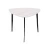 Стол журнальный Stool Group Alara OC-24014T snow white, top DUAL светлая керамика 65x56.5x51 фото 2