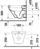 Чаша для унитаза подвесного Duravit DuraStyle 2539090000 фото 5