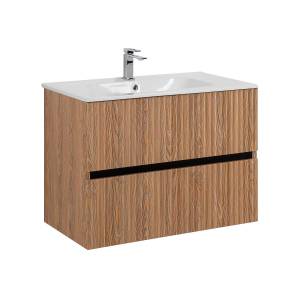 Тумба под раковину Art&Max Torino AM-TORINO-800-2C-SO-BR-P Бран, 80x43.8x57