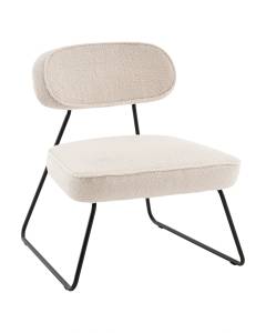 Кресло Stool Group Kate AV 336-F05b-9005 бежевый, букле