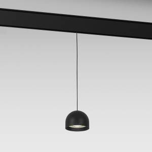 Магнитный трековый подвесной светодиодный светильник Elektrostandard Slim Magnetic 85126/01 8W 4000K Uno черный