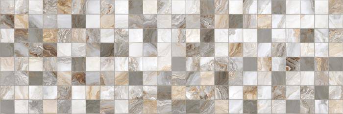 Декор Primavera Hypnose DG10-01 Grey Decor 01 Glossy 30x90