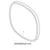 Зеркало Am.Pm Func M8FMOX0601WGS с LED-подсветкой, 60x60 фото 10