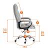 Компьютерное кресло Tetchair Бергамо 25886 Светло коричневый фото 17