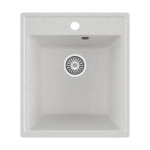Мойка кухонная Maretti Kitchen KT425-WH белый, 42.5x48.5