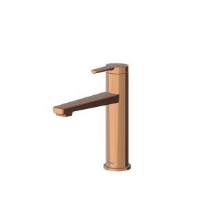 Смеситель для раковины Teska Liva Leo S E5419 розовое золото