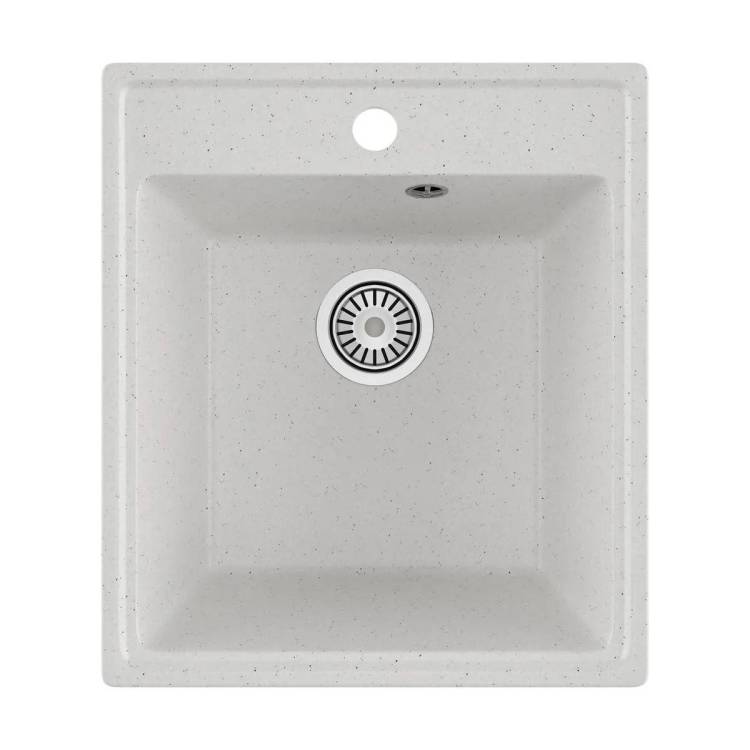 Мойка кухонная Maretti Kitchen KT425-WH белый, 42.5x48.5