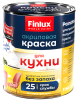 Акриловая краска для кухни Finlux СВ-25 WorldPaint полуматовая супербелая 9 л